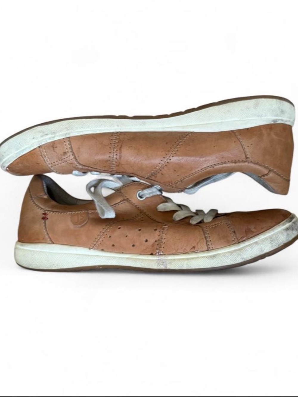 Josef Seibel Leather Sneaker in Brown